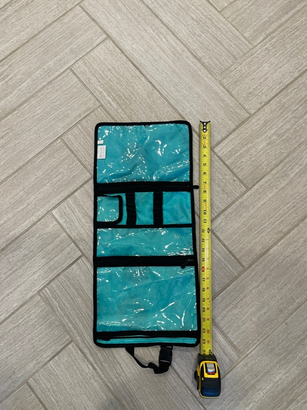 Thirty-One Floral Pattern Foldable Travel Organizer - Picture 3 of 5